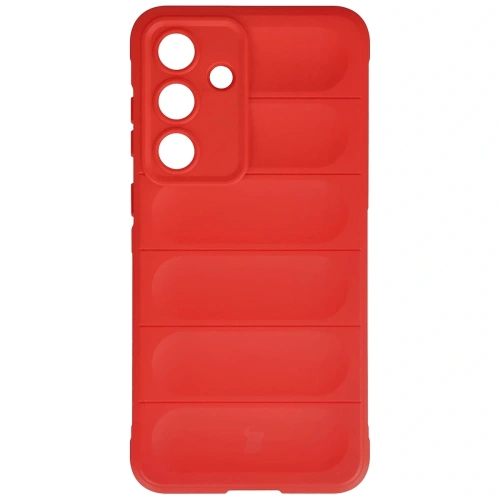 Pancerne etui Bizon Case Tur do Samsung Galaxy S25 FE czerwone