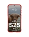 Pancerne etui Bizon Case Tur do Samsung Galaxy S25 FE czerwone