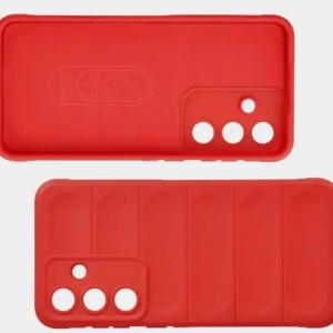 Pancerne etui Bizon Case Tur do Samsung Galaxy S25 FE czerwone