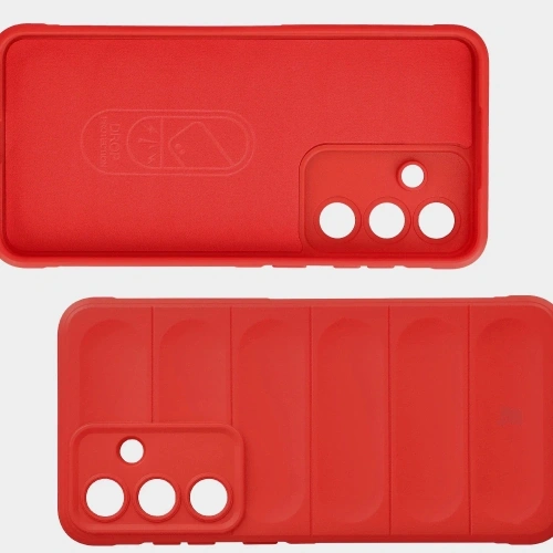 Pancerne etui Bizon Case Tur do Samsung Galaxy S25 FE czerwone