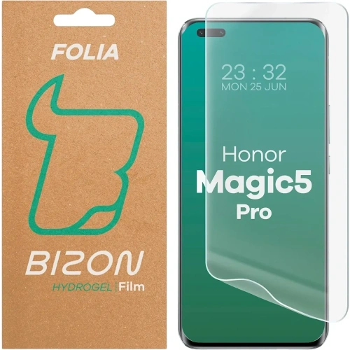 Folia hydrożelowa na ekran Bizon Glass Hydrogel Front do Honor Magic5 Pro