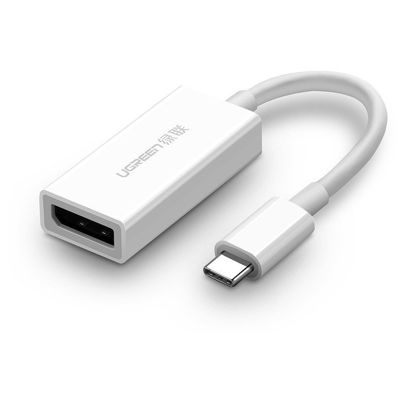 Hurtownia Ugreen - 6957303843725 - UGR453WHT - Adapter USB-C do Display Port UGREEN MM130, 4K 60Hz, (biały) - B2B homescreen