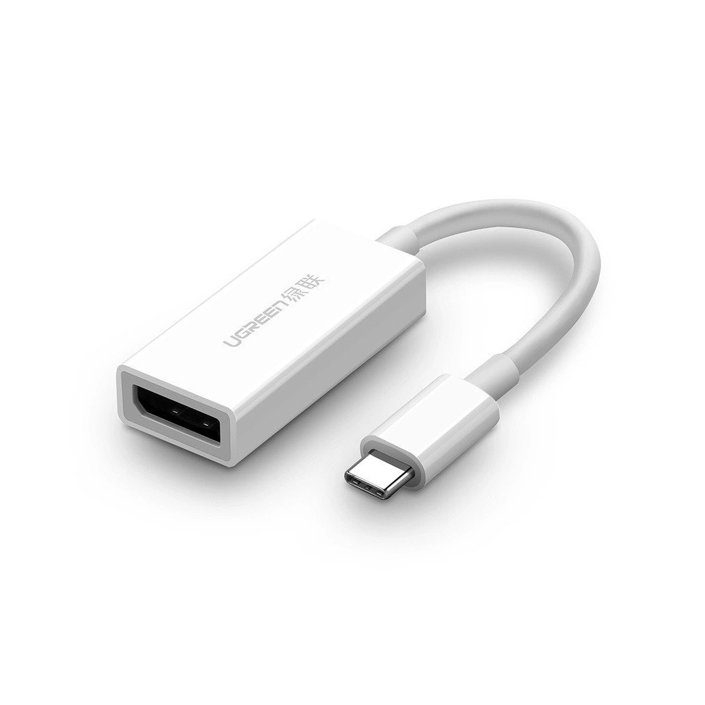 Hurtownia GSM - Adaptér USB-C na Display Port UGREEN MM130, 4K 60Hz, (bílý) - UGR453WHT - {ean13} - Hurt