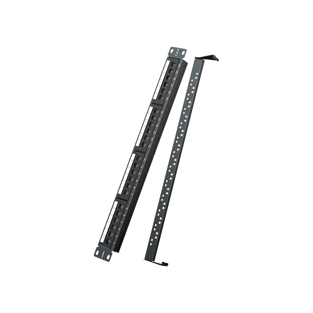 Hurtownia GSM - Patch panel / krosovací panel UGREEN NW126 Cat.5e, 24-portový, 19'' - UGR454 - {ean13} - Hurt