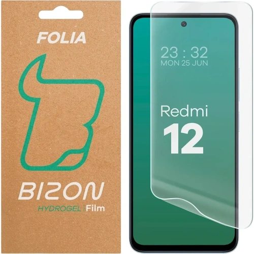 Folia hydrożelowa na ekran Bizon Glass Hydrogel Front do Xiaomi Redmi 12
