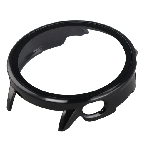 Etui ze szkłem do zegarka Bizon Case+Glass Watch do OnePlus Watch 3 43mm czarne