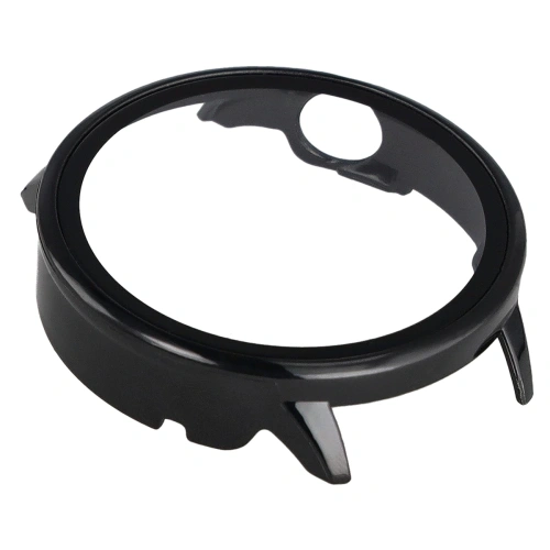 Etui ze szkłem do zegarka Bizon Case+Glass Watch do OnePlus Watch 3 43mm czarne