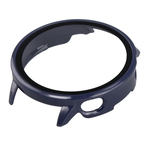 Etui ze szkłem do zegarka Bizon Case+Glass Watch do OnePlus Watch 3 43mm niebieskie