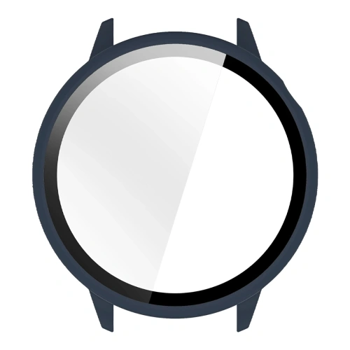 Etui ze szkłem do zegarka Bizon Case+Glass Watch do OnePlus Watch 3 43mm niebieskie