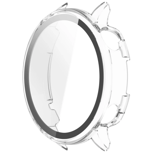 Etui ze szkłem do zegarka Bizon Case+Glass Watch do OnePlus Watch 3 43mm przeźroczyste