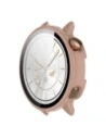Etui ze szkłem do zegarka Bizon Case+Glass Watch do OnePlus Watch 3 43mm różowe
