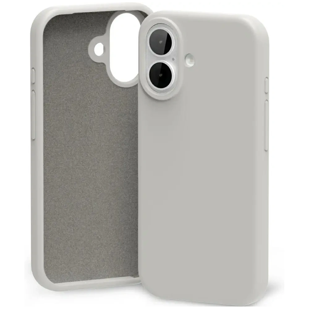 Etui Mercury Silicone do Apple iPhone 17 kamienny