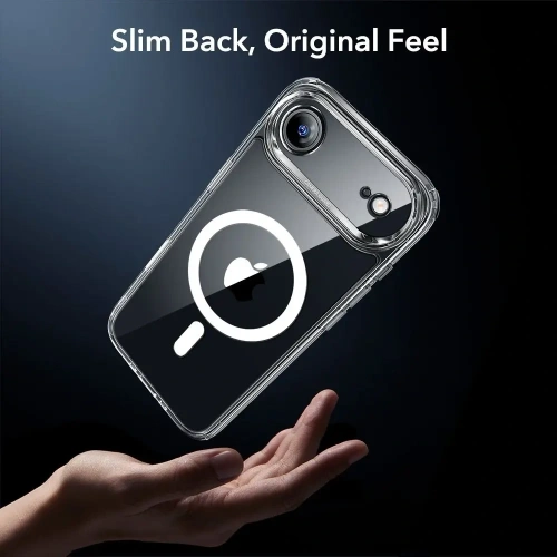 Zestaw ESR etui + szkło na ekran Classic Hybrid MagSafe & Tempered Glass do Apple iPhone Air Clear