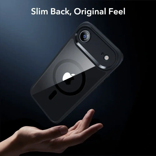 Zestaw ESR etui + szkło na ekran Classic Hybrid MagSafe & Tempered Glass do Apple iPhone Air Clear/black