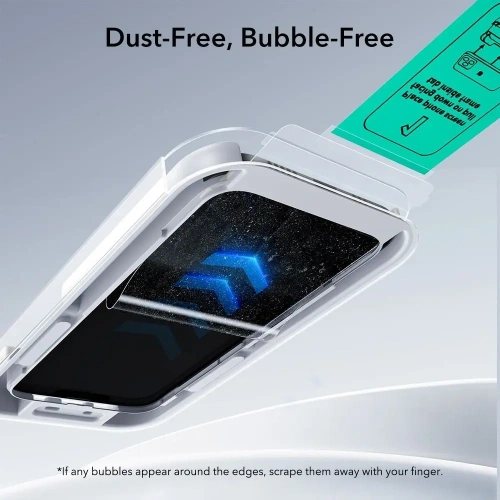 Szkło hartowane ESR Ultrafit Tempered Glass do Apple iPhone 16 Pro / 17 Clear [2 PACK]