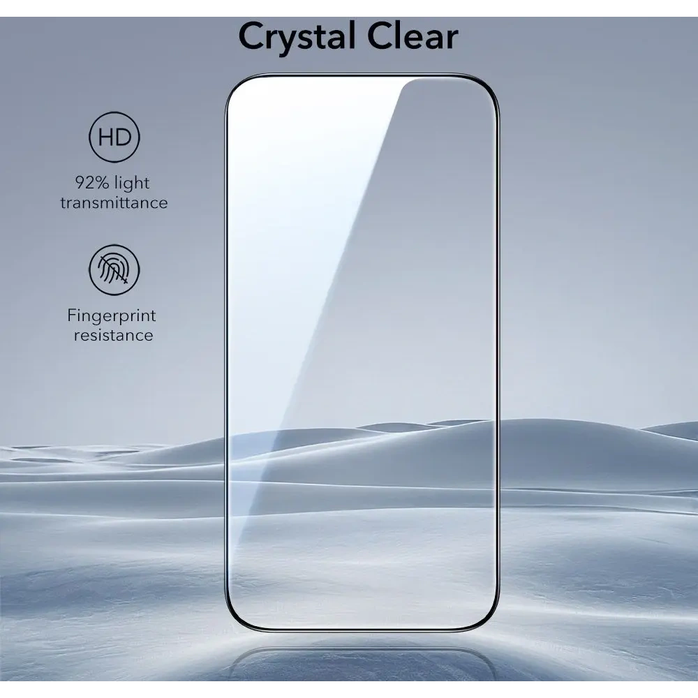 Szkło hartowane ESR Ultrafit Tempered Glass do Apple iPhone Air Clear [2 PACK]