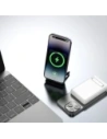 Powerbank bezprzewodowy Dudao K14S+ 10000mAh 20W USB-A / USB-C / MagSafe z podstawką biały