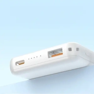Powerbank bezprzewodowy Dudao K14S+ 10000mAh 20W USB-A / USB-C / MagSafe z podstawką biały