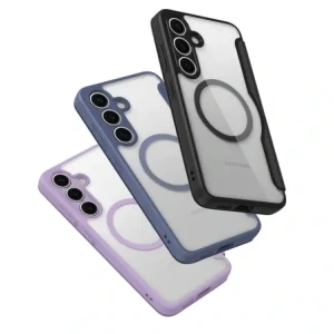 Etui z klapką Dux Ducis Skin X Pro MagSafe do Samsung Galaxy S25+ Plus niebieskie