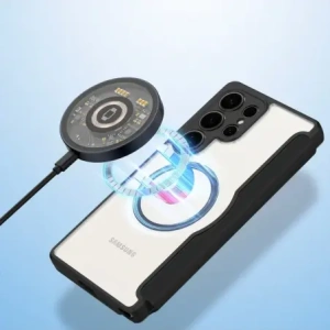 Etui z klapką Dux Ducis Skin X Pro MagSafe do Samsung Galaxy S25 Ultra czarne