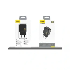 Ładowarka sieciowa Dudao A26 PD20W GaN USB-C czarna