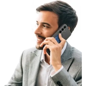 Etui Dux Ducis Rafi II na Samsung Galaxy S25 z podstawką czarne