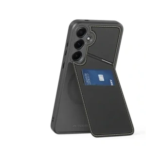 Etui Dux Ducis Rafi II na Samsung Galaxy S25 z podstawką czarne