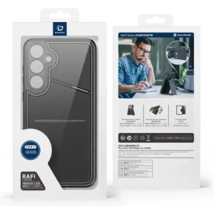 Etui Dux Ducis Rafi II na Samsung Galaxy S25 z podstawką czarne