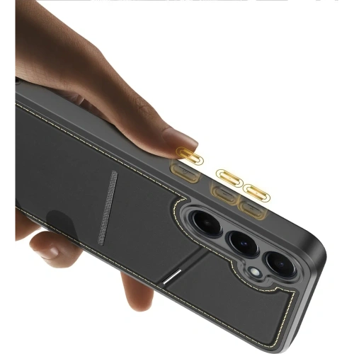 Etui Dux Ducis Rafi II na Samsung Galaxy S25+ Plus z podstawką czarne