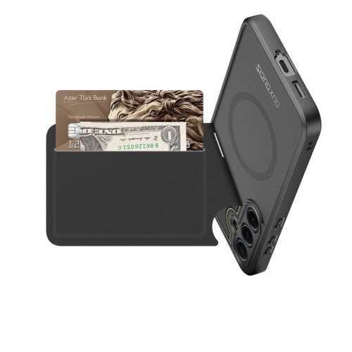 Etui Dux Ducis Rafi II na Samsung Galaxy S25+ Plus z podstawką czarne