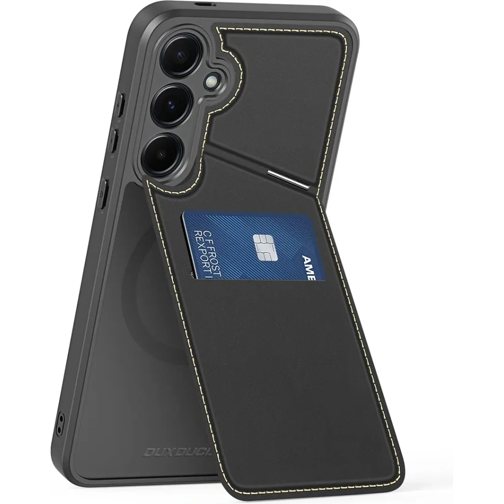Etui Dux Ducis Rafi II na Samsung Galaxy S25+ Plus z podstawką czarne