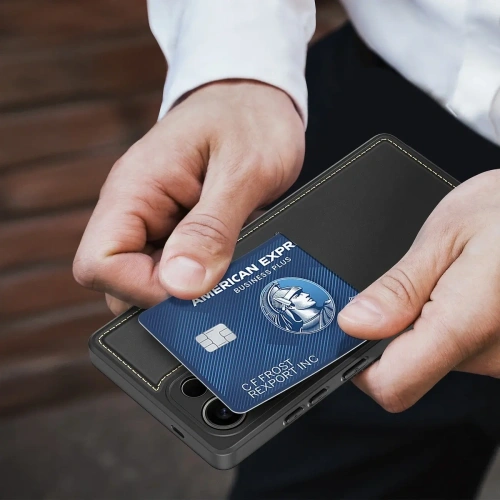 Etui Dux Ducis Rafi II do Samsung Galaxy S25 Ultra z podstawką czarne