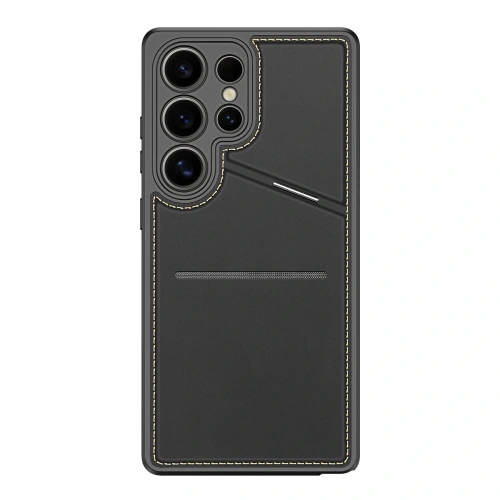 Etui Dux Ducis Rafi II do Samsung Galaxy S25 Ultra z podstawką czarne