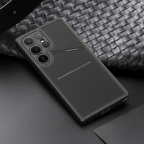 Etui Dux Ducis Rafi II do Samsung Galaxy S25 Ultra z podstawką czarne