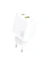 Ładowarka sieciowa Dudao A26T GaN 25W USB-A, USB-C biała