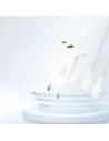 Ładowarka sieciowa Dudao A26T GaN 25W USB-A, USB-C biała