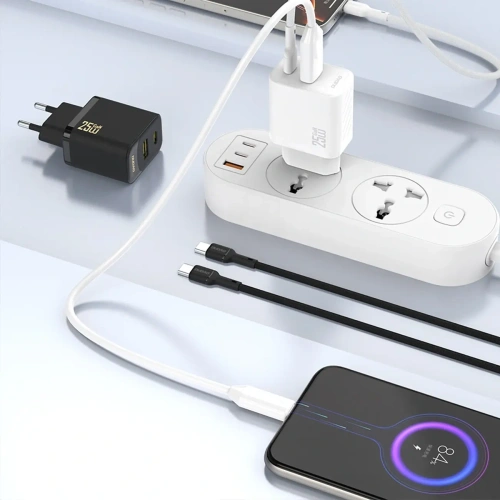 Ładowarka sieciowa Dudao A27 25W GaN USB-C czarna