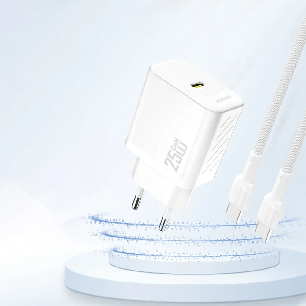 Ładowarka sieciowa Dudao A27 25W GaN USB-C biała