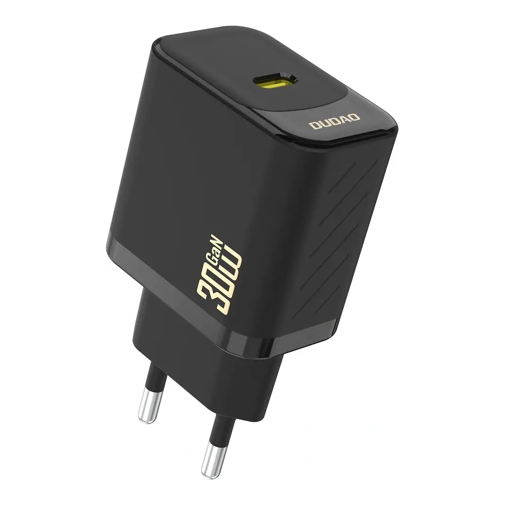 Ładowarka sieciowa Dudao A27P 30W PD GaN USB-C czarna