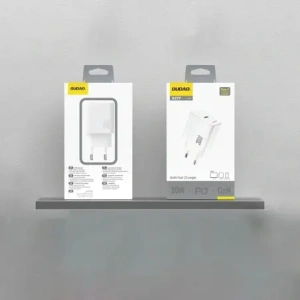 Ładowarka sieciowa Dudao A27P 30W PD GaN USB-C biała