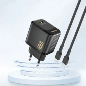 Ładowarka sieciowa Dudao A28 45W GaN USB-C czarna