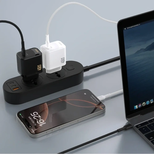 Ładowarka sieciowa Dudao A28 45W GaN USB-C czarna