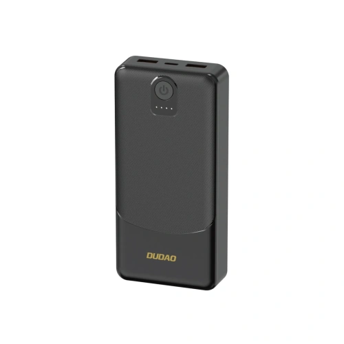 Powerbank Dudao K10 10000mAh 2.4A 2xUSB-A czarny