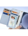 Etui z klapką Dux Ducis Lawa do Samsung Galaxy S25+ Plus z odłączanym portfelem magnetycznym niebieskie