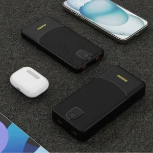 Powerbank Dudao K10 10000mAh 2.4A 2xUSB-A czarny