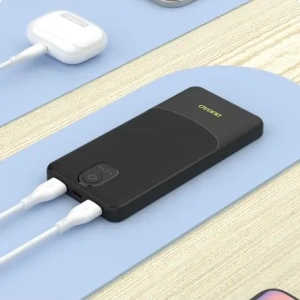 Powerbank Dudao K10 10000mAh 2.4A 2 xUSB-A biały