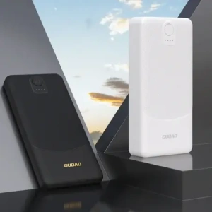 Powerbank Dudao K10 10000mAh 2.4A 2 xUSB-A biały