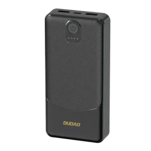 Powerbank Dudao K10Pro 2.4A 20000mAh 2xUSB-A czarny