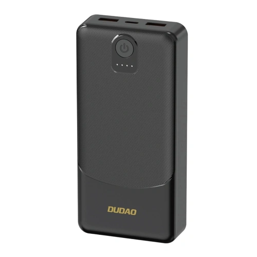 Powerbank Dudao K10Pro 2.4A 20000mAh 2xUSB-A czarny