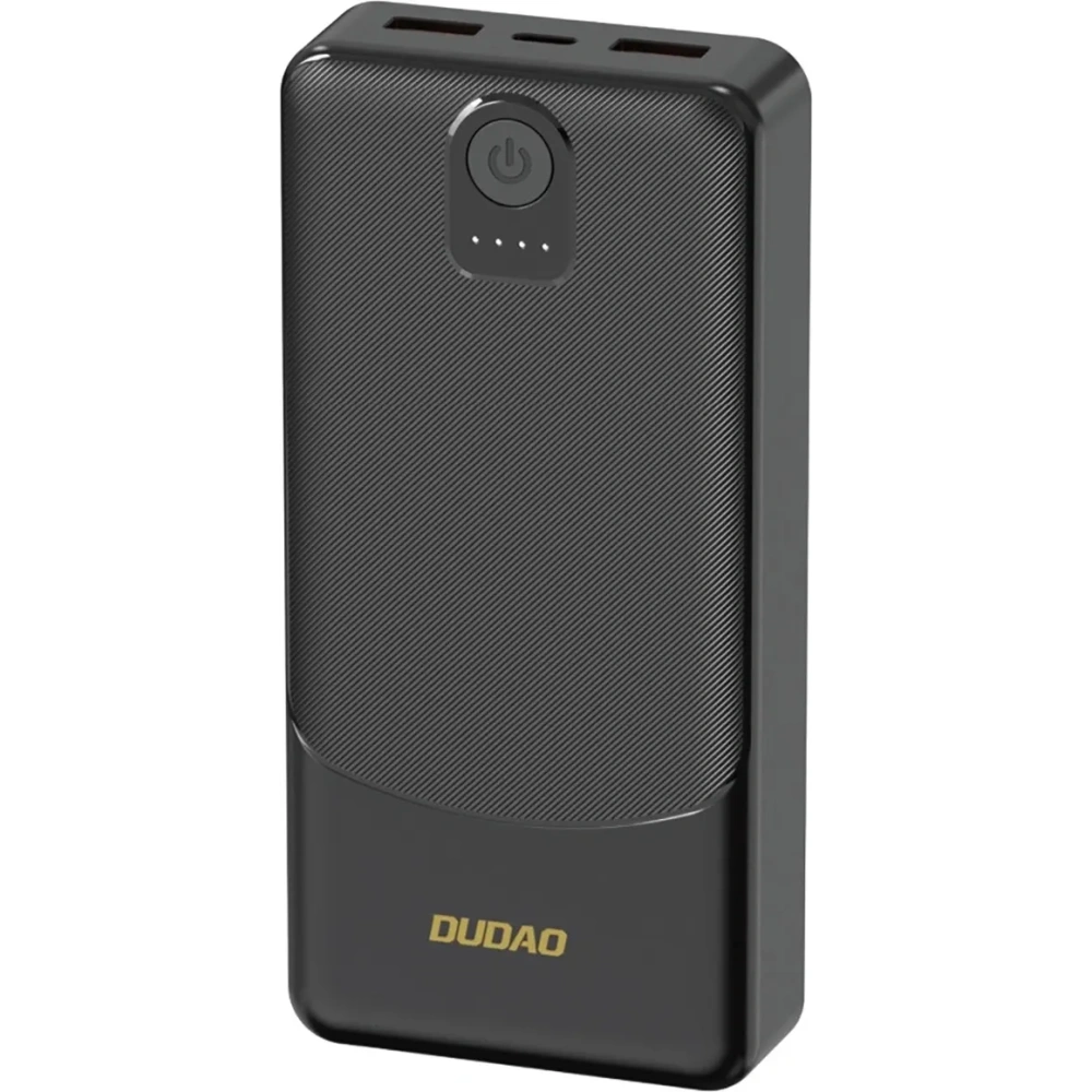 Powerbank Dudao K10Pro 2.4A 20000mAh 2xUSB-A czarny